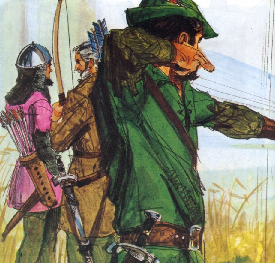 The Story of Robin Hood (06),绘本,绘本故事,绘本阅读,故事书,童书,图画书,课外阅读
